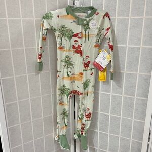 NWT Burt's Bees Baby Holiday Jammie’s Size 18M
